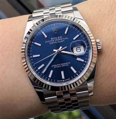 rolex datejust quadrante nero o blu|rolex datejust 36 prezzi.